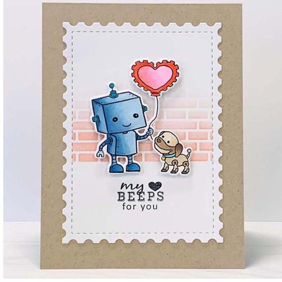 Fustelle In Metallo A Forma Di Cuore Per Scrapbooking E Biglietti - Set Con Bordo Cardstock E Cuori Interni/Esterni - Stencil Per Goffratura E Decorazione Fai Da Te, 10x11 Cm - 2