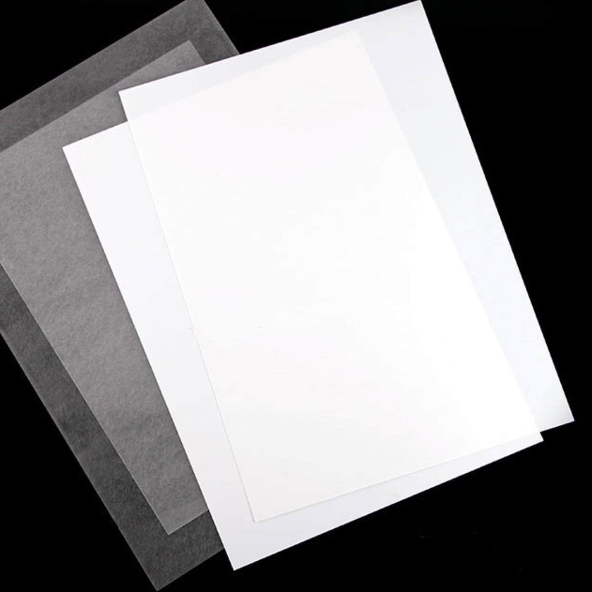 Heat Shrink Sheets DIY Film Sheets Blank Paper Paper Printable Handmade  Creative Adults Shrink Papers for Jewelry Making Translucent 