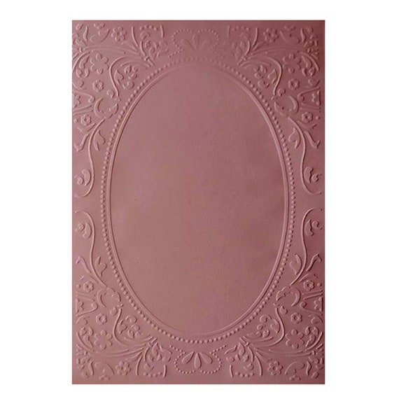  Plastic Embossing Folders for Card Making, Small