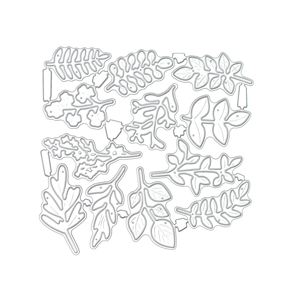 Healifty 32 Stück Blumen-Schablonen Set – Vorlagen Für Blätter, Gemüse & Obst | PET-Material, 17x6 Cm | Für Malen, Scrapbooking & DIY