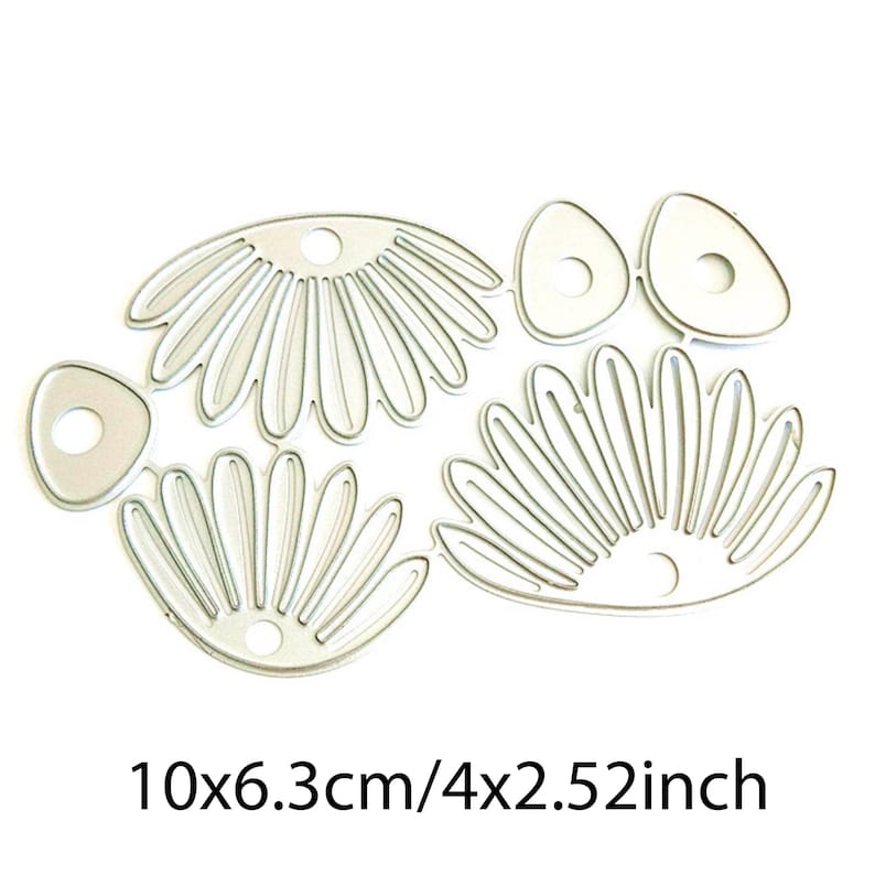 Daisy Flower Metal Cutting Dies Stencils Embossing Card - Etsy