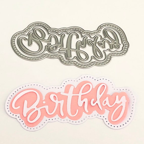 1 set fustelle e timbri scrapbooking compleanno te - Switzerland