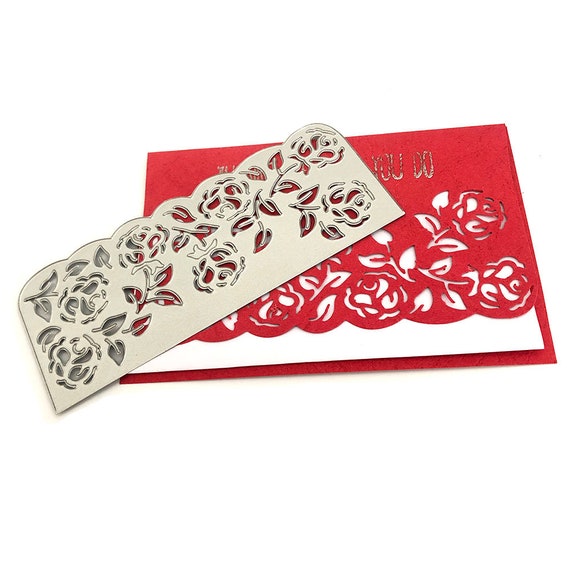 Lace Flower Metal Cutting Dies For Card Making Wedding Invitation | Seychelles