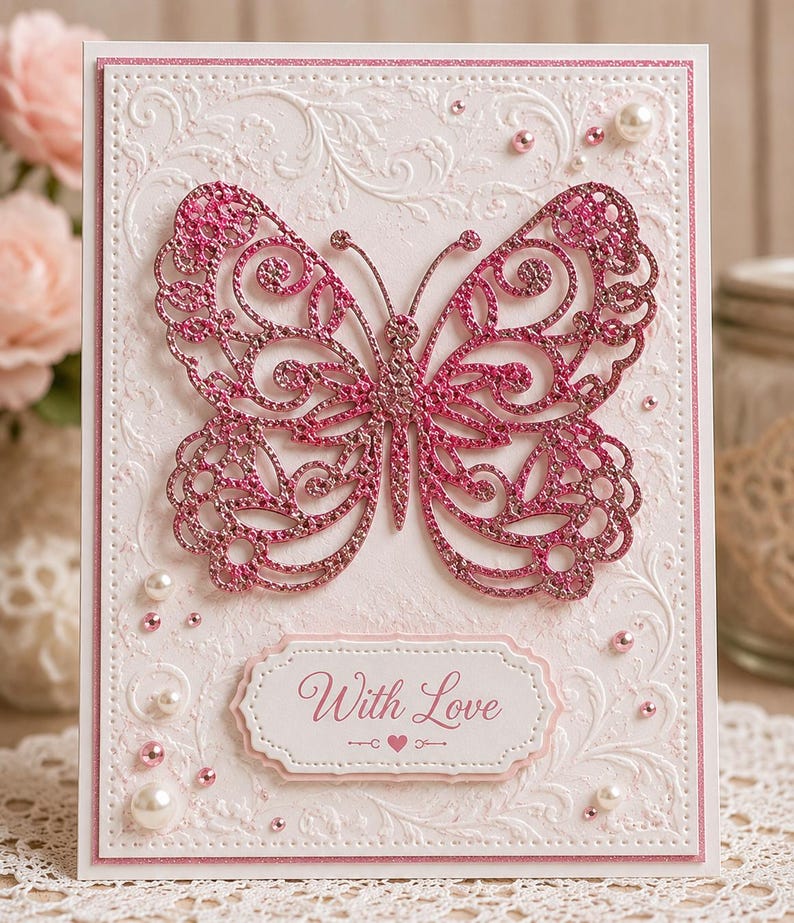 Butterfly Metal Cutting Dies DIY Die Cut Stencil Decorative ...