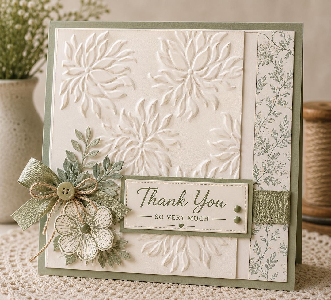 Flower Petal Embossing Folder, Card Making Texture Tool for Paper ...