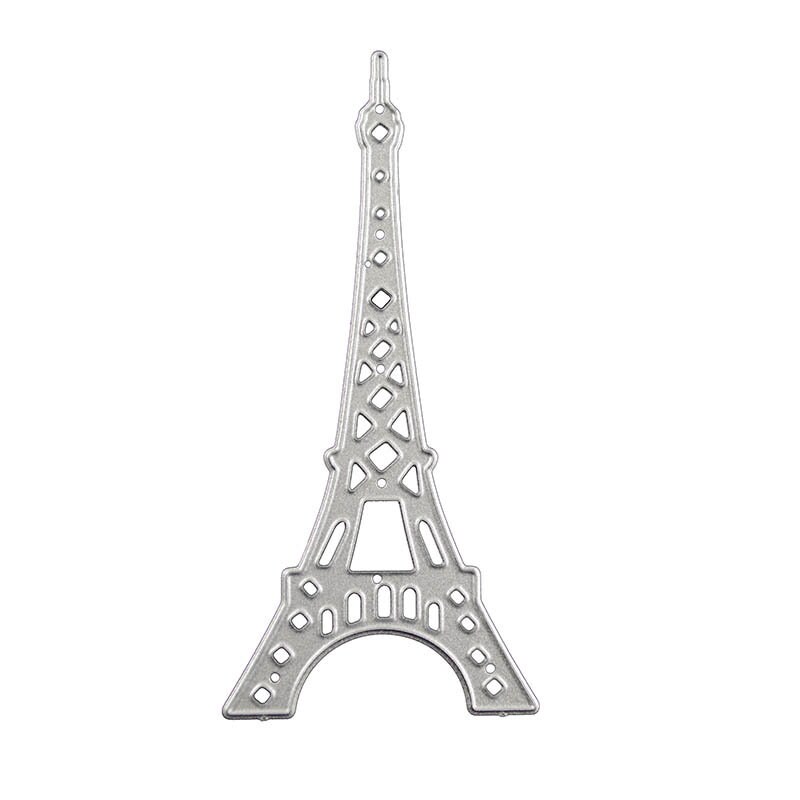 Mini Eiffel Tower Metal Cutting Die/carbon steel template Stencil/ for DIY Scrapbooking/photo album Decorative Embossing DIY Paper Cards