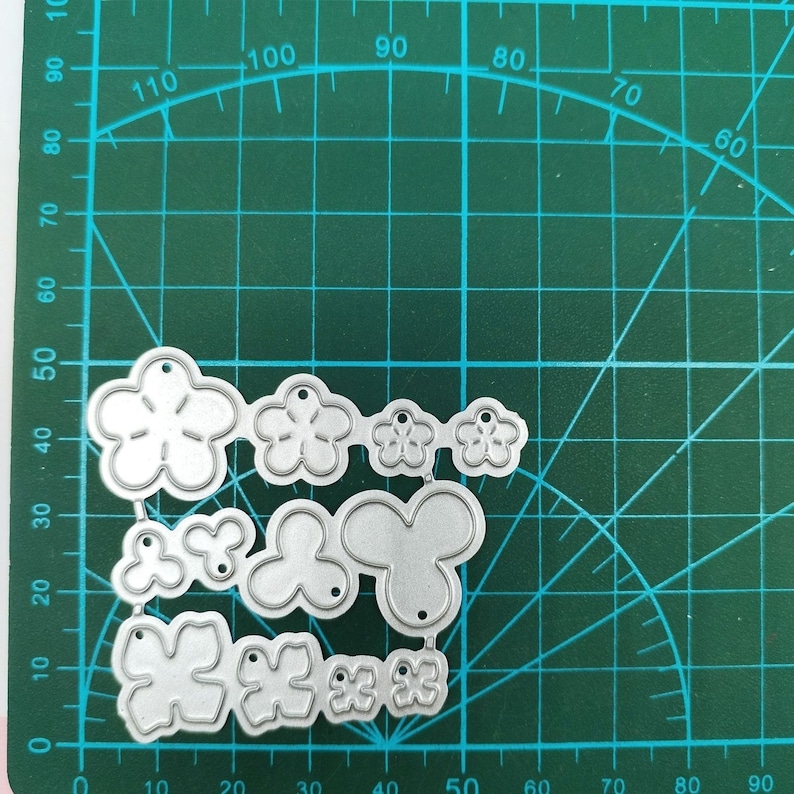 Mini Flower Petals Metal Cutting Die Set - DIY Scrapbooking Stencil - Etsy