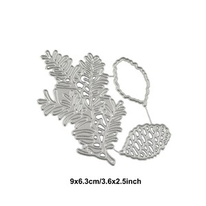 Pine Branch and Pine Cone Metal Cutting Dies image 4