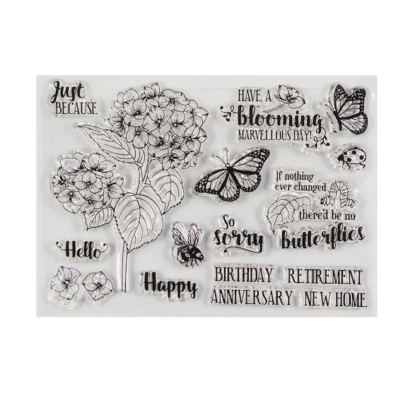 Timbri Floreali Trasparenti In Silicone - Set Per Scrapbooking E Decorazione Fai Da Te | Francobolli Decorativi Per Carte E Album - Foto 5