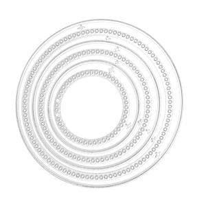 Round Circle Frame Hole frame metal die cut|  Metal cutting die| Scrapbooking Die-cut for scrapbooking, Greeting card making , die cut