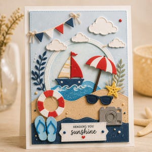 Cloud Metal Cutting Dies for Card Making and Scrapbooking