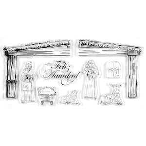Merry Christmas Clear stamps Rubber seals for DIY scrapbooking card making paper artist stamp