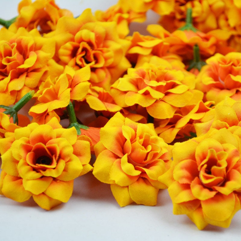 Fake flower heads for Craft Peony Daisy Artificial Flower Home Etsy