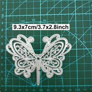Enkele vlinder gestanst| Metaalsnijmatrijs| Scrapbooking Gestanst voor scrapbooking, wenskaarten maken, uitnodigingskaart