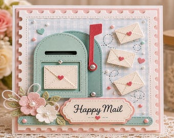 Envelope Metal Cutting Dies for Cards and Scrapbooking