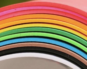 2mm Foam Paper Sheets, Crafting DIY Supplies, Assorted Colors (19x29.5cm)