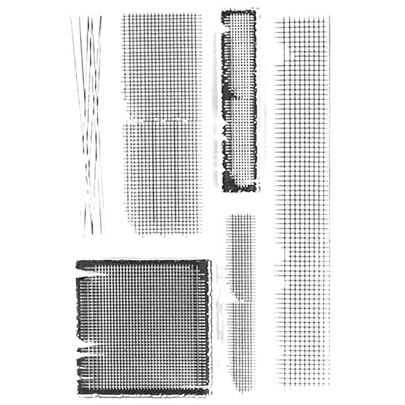 Scrapbooking & Stamping Stamp and Die Sets for Card Making 2023 Square Grid  Cover-Up Cutting
