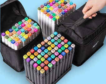 Dual Tip Alcohol Marker Set, Sketching, Drawing, Animation