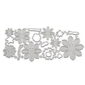 Feuilles de fleurs Découpe de métal Matrices Pochoirs Embossage Carte Scrapbooking Album Décoration Craft Die Cutting Template