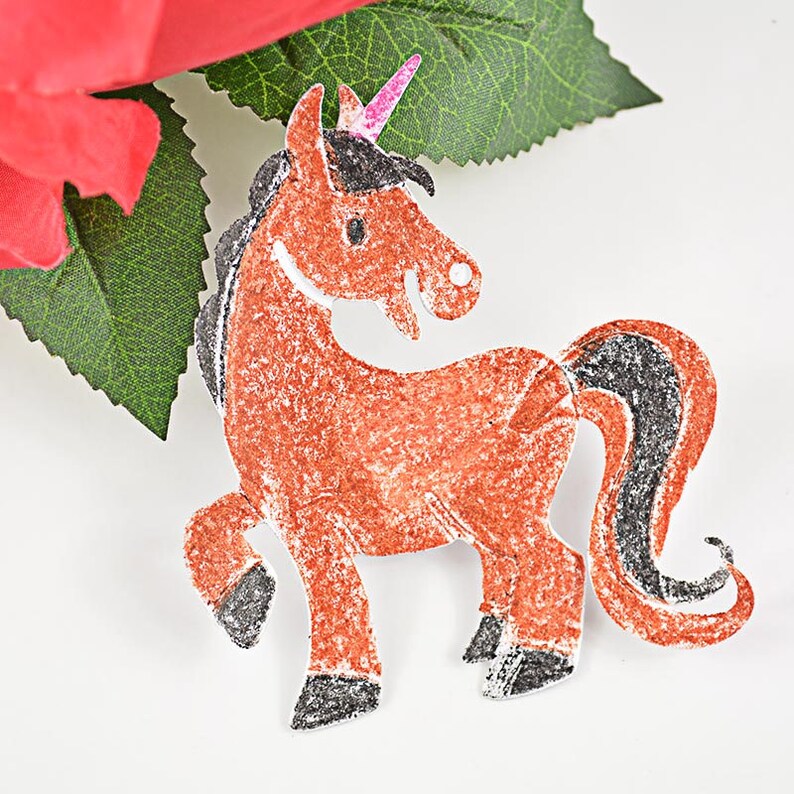 7pcs Components Little horse Metal Cutting Dies Stencils for DIY Scrapbookingphoto album Decorative Embossing DIY Paper Cards