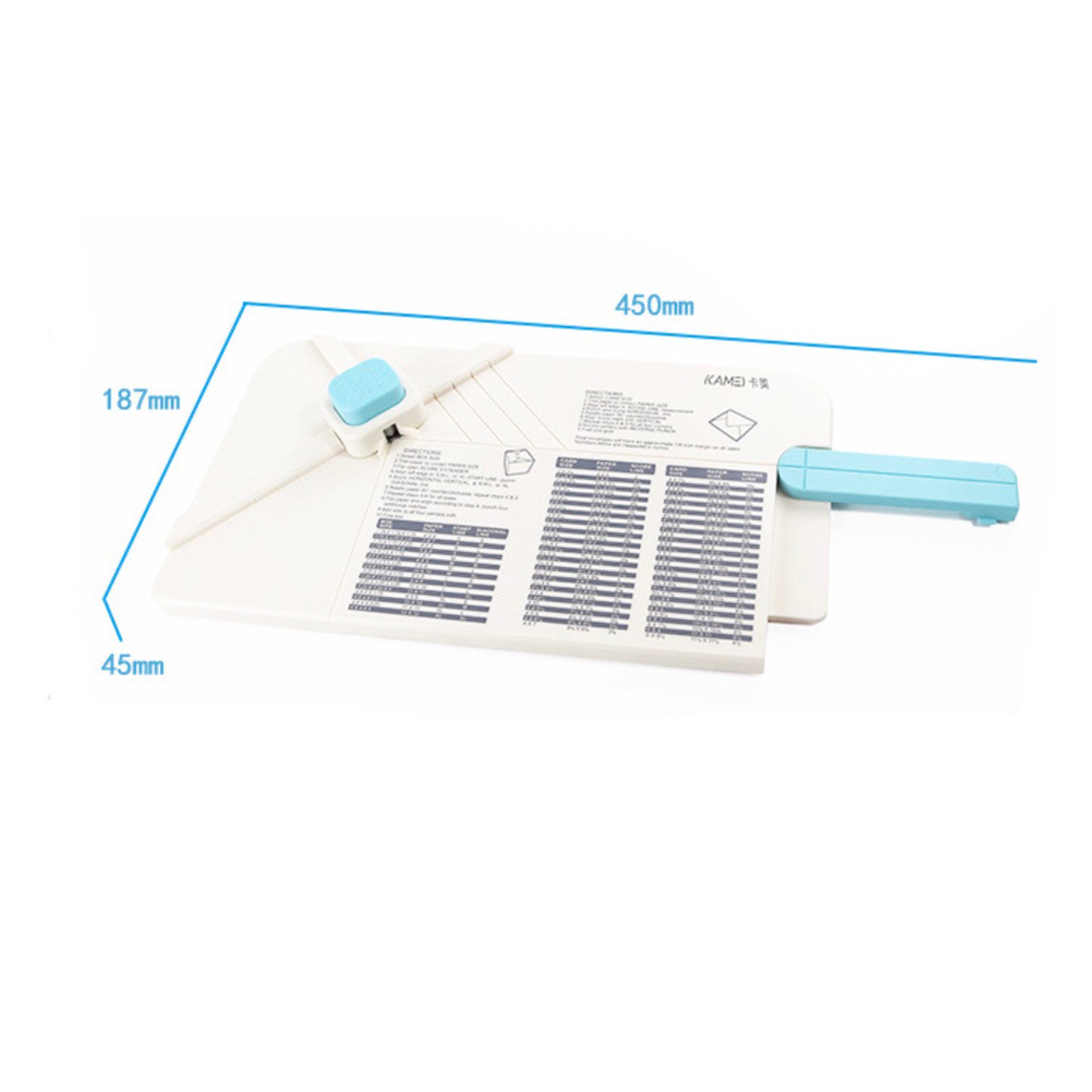 Plastic Multi-Purpose Mini Scoring Board, with Scoring Pen, for Card Making  and Paper Crafts, Envelope Gift Box Making Tool, Blanched Almond