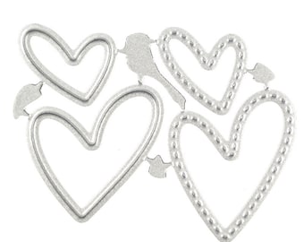 Love Heart Metal Cutting Dies Scrapbooking Album