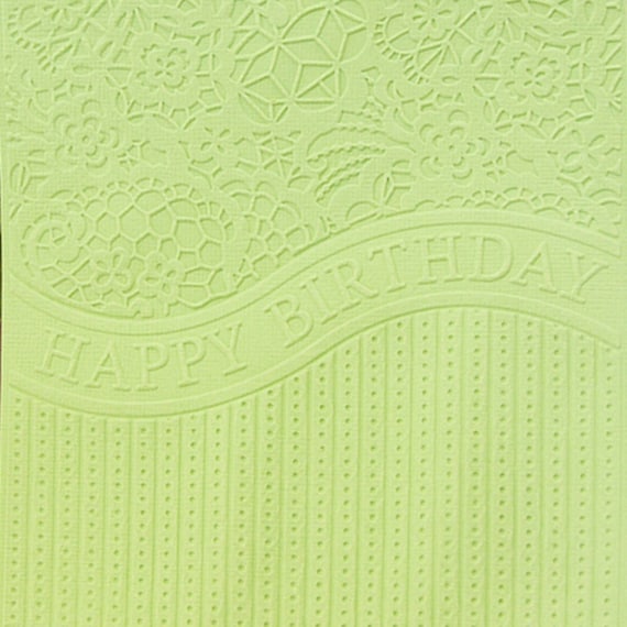 Happy Birthday background embossing folder for card making stationary paper crafts stencil cutting die background