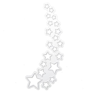 Star Spray Confetti Métal Découpe Matrices Pochoirs Embossage Carte Scrapbooking Album Décoration Craft Die Cutting Template