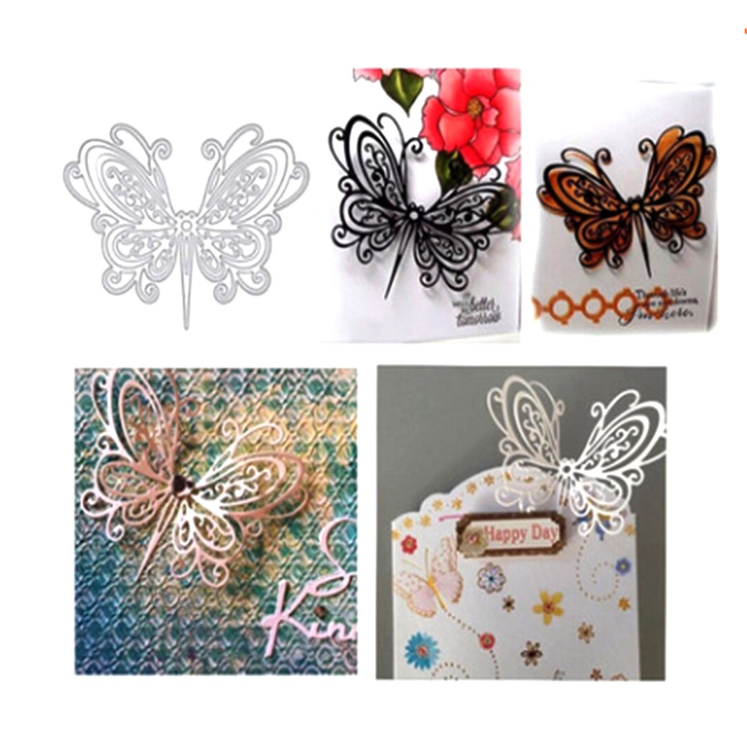 Single Butterfly Die Cut| Metal Cutting Die| Scrapbooking Die-cut for ...