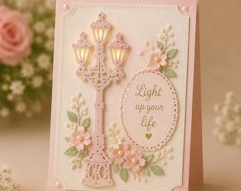 Street Light Metall sterben Schnitt | Scrapbooking Kartenherstellung