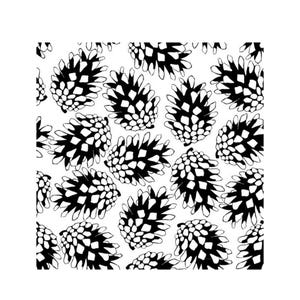 Pine cones background transparent clear stamp for DIY scrapbooking photo album Decorative clear stamp sheets card making