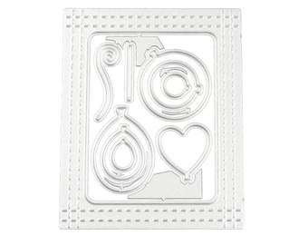 Ballon Metall Stanzform Set, DIY Karte machen