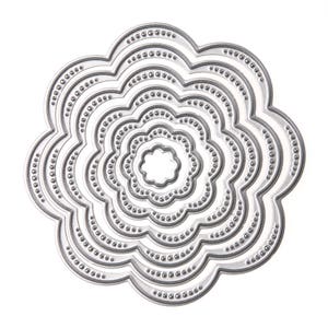 7pcs Blume genäht die namic Kohlenstoff Stahl stanzen für Scrapbooking DIY Kinder Handwerk Werkzeuge