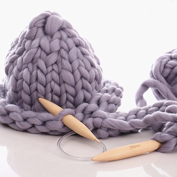 250G Super Bulky Arm Knitting Wool Roving Knitted Blanket Chunky Wool Yarn  Super Thick Yarn for Knitting/crochet/carpet/hats 