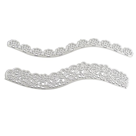 Nuovo Angolo In Pizzo Cornice Quadrata Fai Da Te Metallo Taglio - Foto 1