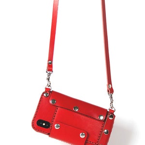 Funda de teléfono cruzada para Samsung Galaxy S25 Edge, S25+, S24 FE, S23 FE, S23 Ultra, S22 Ultra, S24 Ultra, funda de cuero tipo cartera con correa cruzada hecha a mano