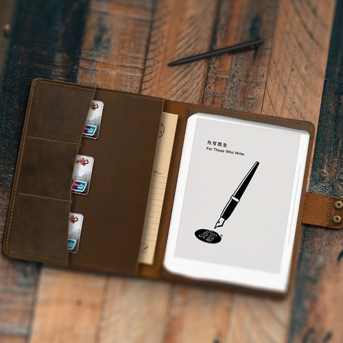 Personalized Leather Supernote A5 X2 Manta A6 X2 Nomad Cover Cover