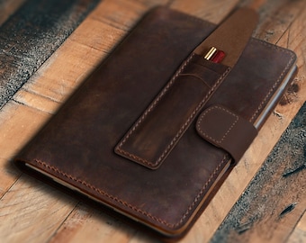 Pen pouch leather iPad 2025/Air 13 2025/iPad mini 2024/iPad mini 6 case/iPad 10.2 / 9.7/pro 12.9 Portfolio Case apple pencil holder 2CHIP01