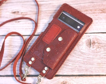Google Pixel 10 Pro XL 9a 9 Pro XL,wallet case handmade case Pixel 8a/6 7 Pro Case leather Wallet Google phone wallet lanyard  2CIPI01