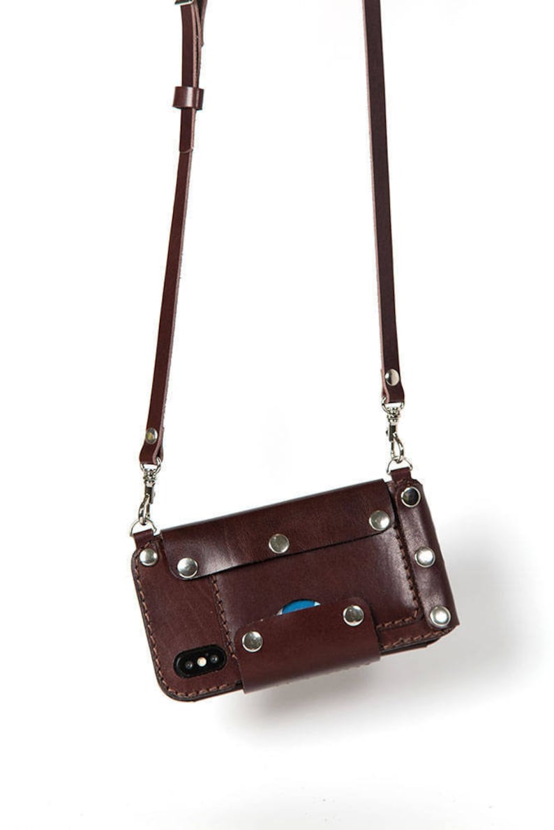 Leather Cell Phone Crossbody Bag Purse Iphone 14/13 Case14 Etsy