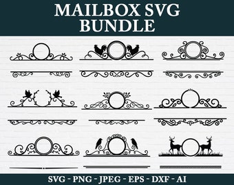 Download Mailbox Decal Svg Etsy