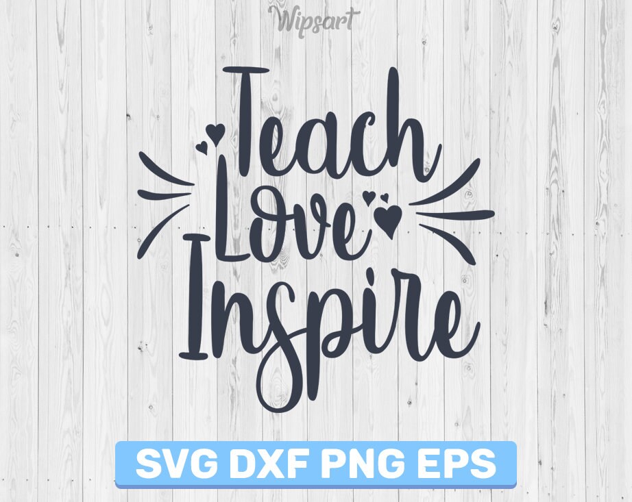 Free Free 277 Teach Love Inspire Svg Etsy SVG PNG EPS DXF File