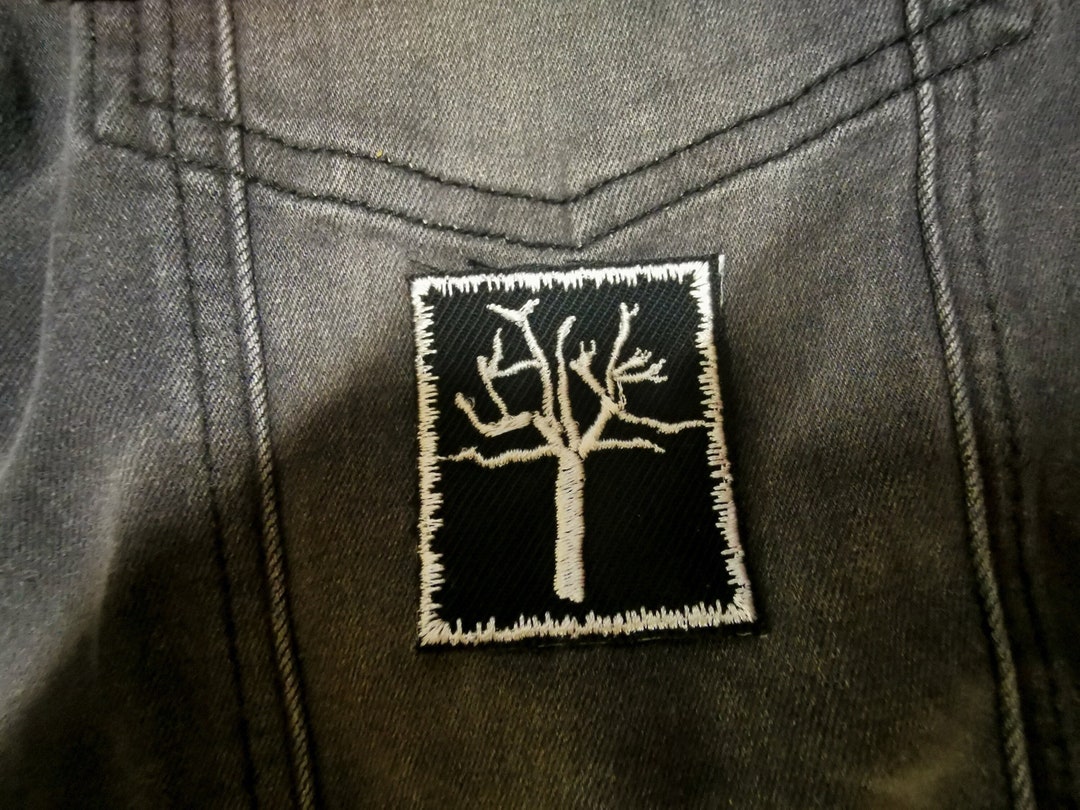 Tree Punk Patch Dead Tree Embroidered Patch - Etsy