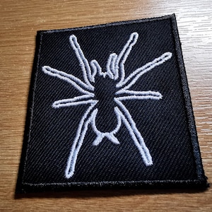 Spider Embroidered Patch Gothic Creepy Tarantula