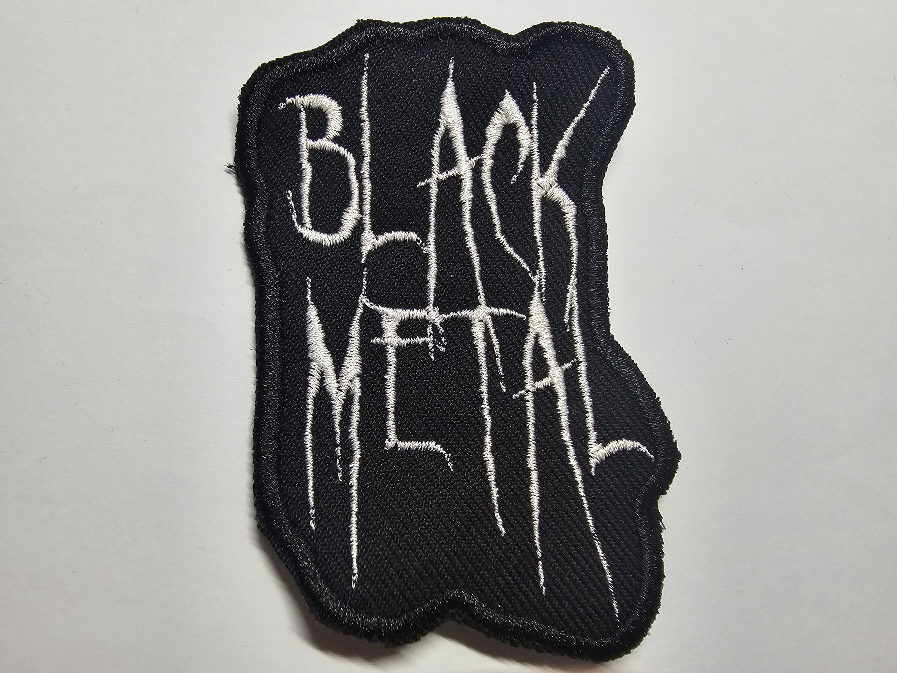 ブラックメタル刺繍パッチバトルジャケット - Etsy 日本