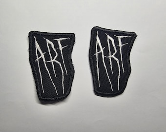 Arf Arf Metalcore Embroidered Patch Metal Breakdown Emo