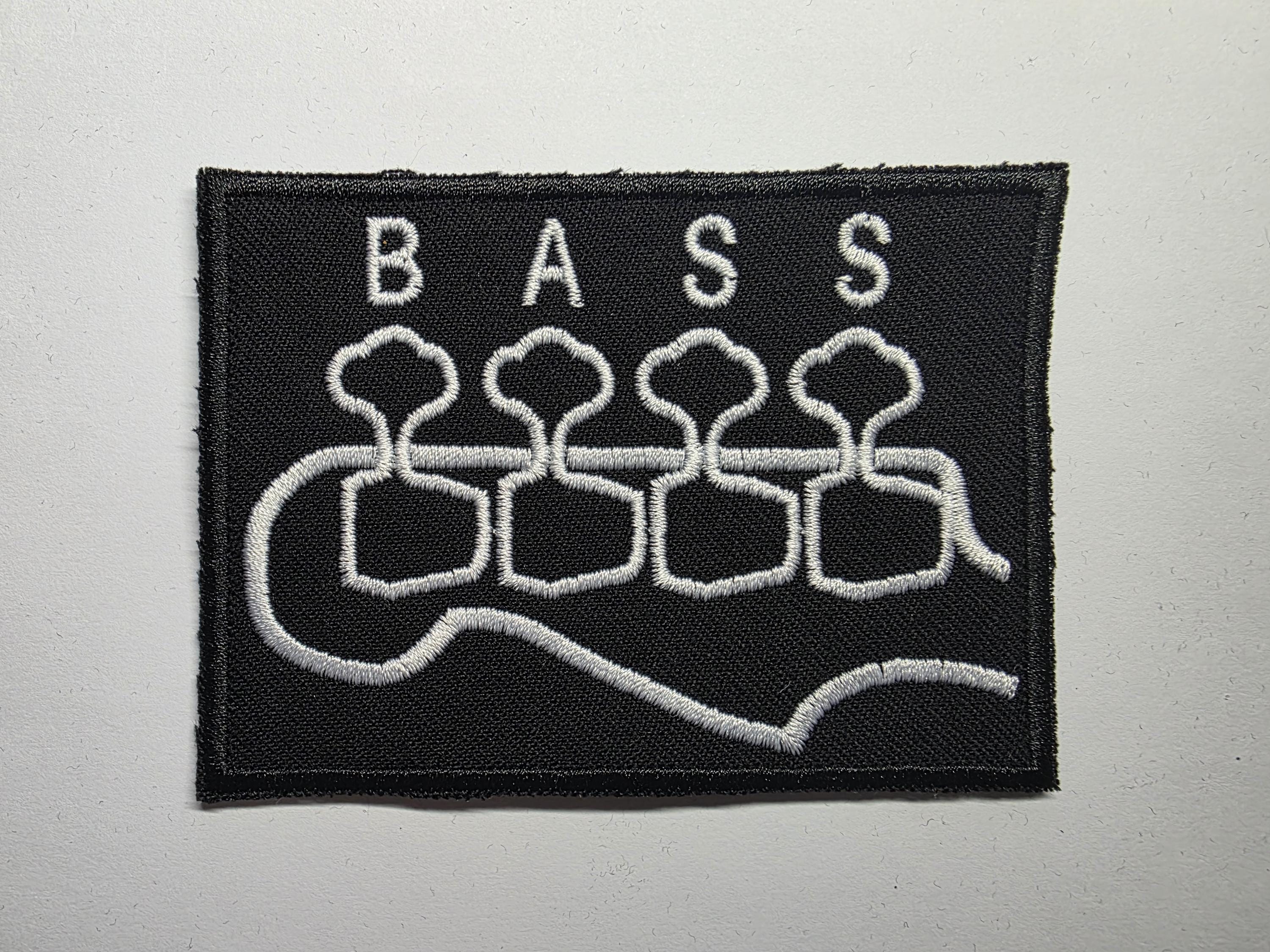 Bass Guitar Embroidered Patch 4-string Bassist - Etsy