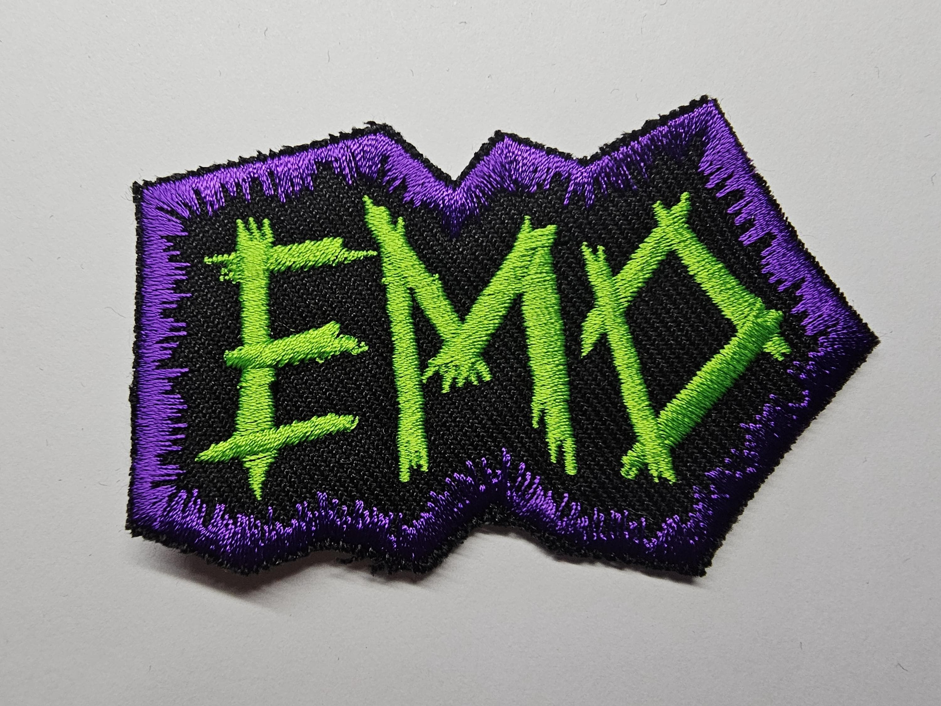 Parche emo de Halloween con temática morada y verde - Etsy México, image size:3000x2250