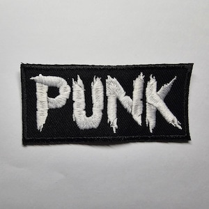 Punk Embroidered Patch