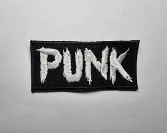 Punk Embroidered Patch